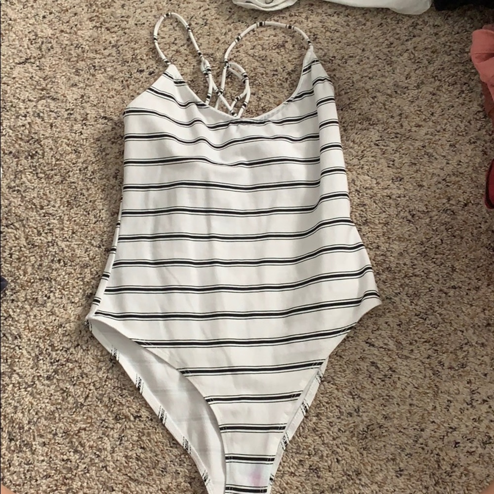 Stripped bodysuit